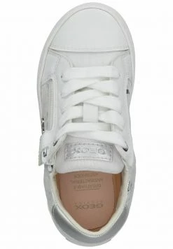 Geox Baskets Basses - Off White Silver -Pas Cher Geox Boutique c5f298adcc974dfbb90f049db1cfef91