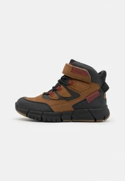 Geox FLEXYPER BOY ABX - Bottines - Light Brown/dark Red
