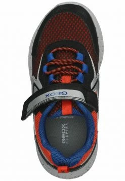 Geox Baskets Basses - Orange Black -Pas Cher Geox Boutique c899841148be4292930a978645c13545