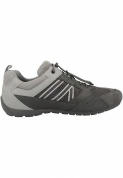 Geox U RAVEX A NBK SYNT LEA - Baskets Basses - Grey Light Grey -Pas Cher Geox Boutique c9da816b36fd4726b710f06f94c766ff