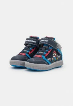 Geox NINTENDO MARIO KART JUNIOR AZACH BOY - Baskets Montantes - Dark Blue -Pas Cher Geox Boutique ccdc9d0f0de04af99c46f764bb2a15f8