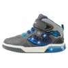 Geox INEK BOY - Baskets Montantes - Grey/royal