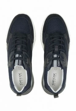 Geox U GRECALE - Baskets Basses - Blue -Pas Cher Geox Boutique cf5f5490e7c4415a9a9b9713fadae90b