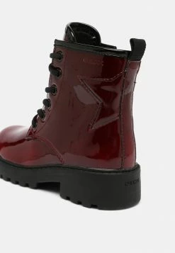 Geox CASEY GIRL - Bottines à Lacets - Bordeaux -Pas Cher Geox Boutique d15e585effc04667b5eafdfde2c9db49