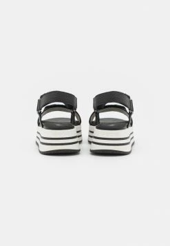 Geox KENCY - Sandales à Plateforme - Black -Pas Cher Geox Boutique d27913b8e1564ac39a4e013b514761f0