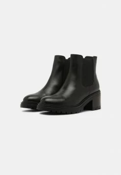 Geox DAMIANA - Bottines à Plateau - Black -Pas Cher Geox Boutique d36b95cbb0194fbcbdf7f317fa4c9230