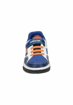 Geox Baskets Basses - Blue Orange White -Pas Cher Geox Boutique d7f9f4e4493f41f986ff99ada46380d1