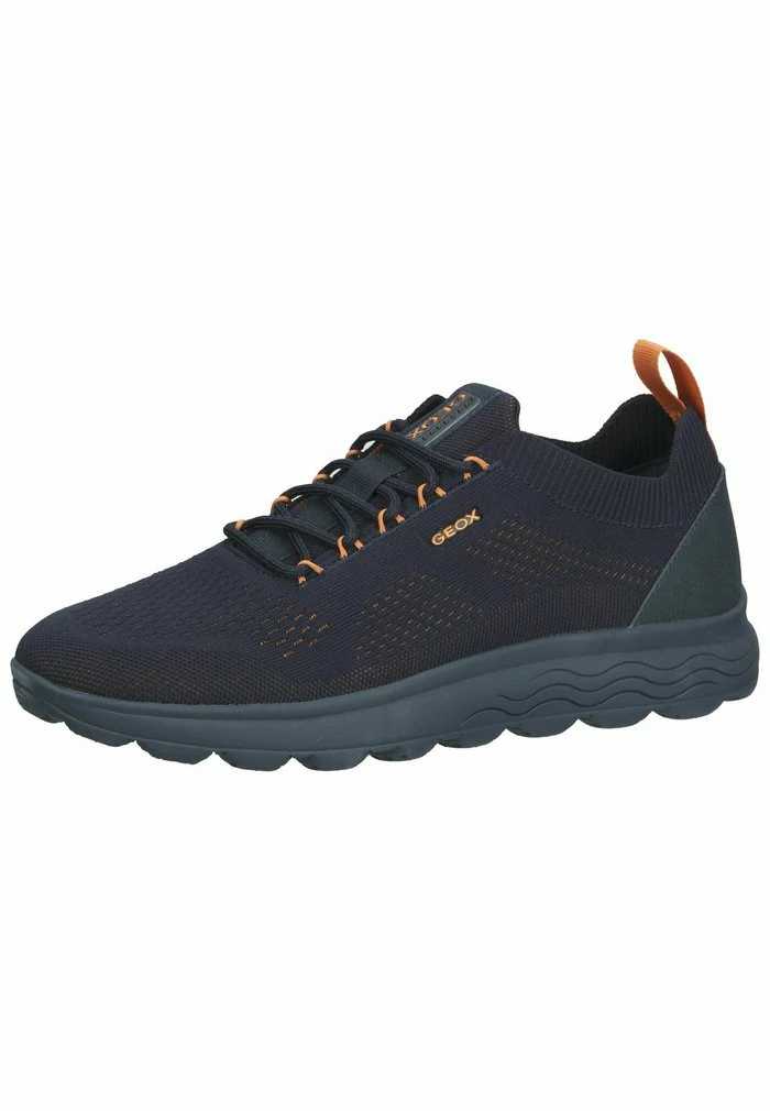 Geox Baskets Basses - Navy/orange 2 Geox Baskets Basses - Navy/orange – Image 2