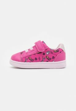Geox DJROCK GIRL - Baskets Basses - Fuchsia/pink