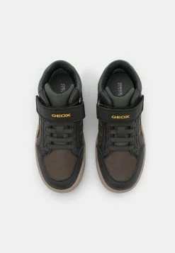 Geox ARZACH BOY - Baskets Montantes - Coffee/navy -Pas Cher Geox Boutique daa2b2dd33aa4efd989fdc0c46ab1f39