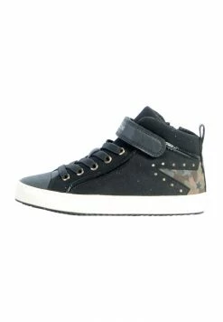 GEOX KALISPERA - Chaussures De Skate - Noir / Militaire