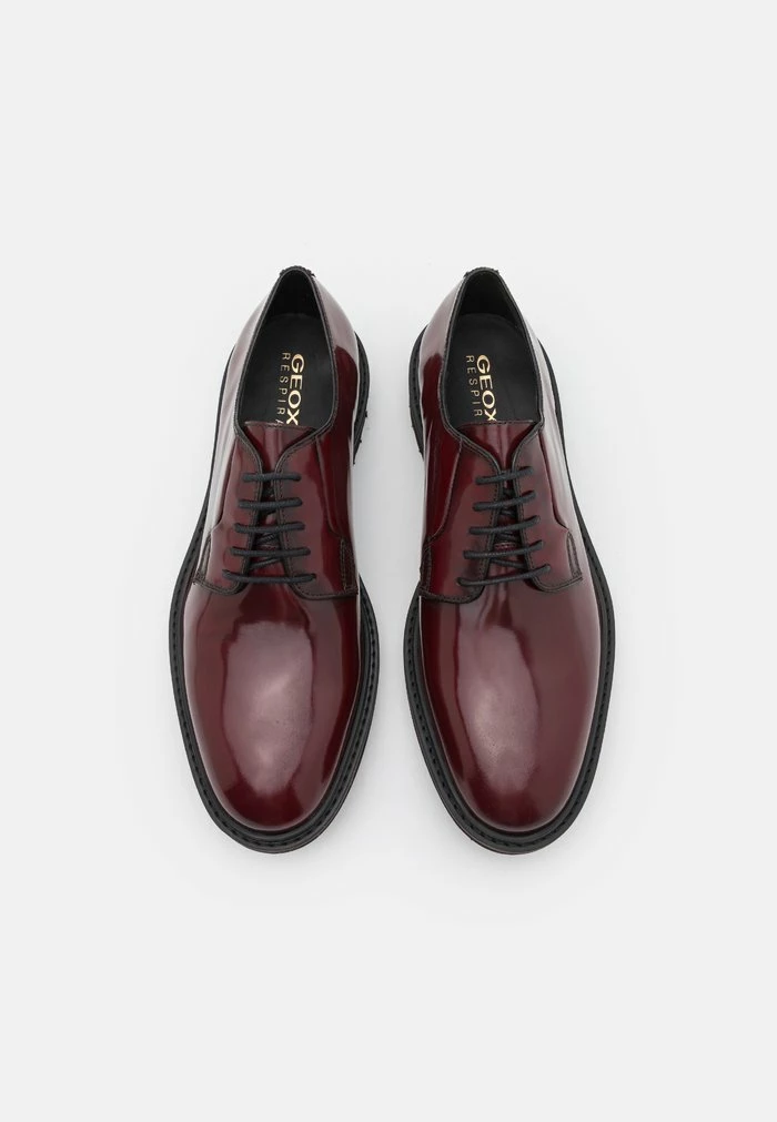 Geox CANNAREGIO - Derbies - Dark Burgundy 4 Geox CANNAREGIO - Derbies - Dark Burgundy – Image 4