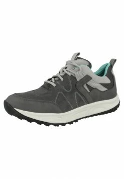 Geox D DELRAY B WPF - Baskets Basses - Dk Grey -Pas Cher Geox Boutique ddd52eca24a7430ab134265468280dde