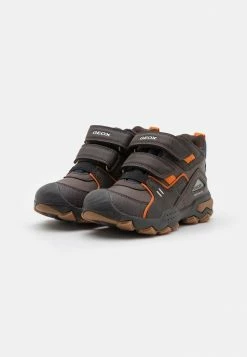 Geox BULLER BOY ABX - Bottines - Chocolate/dark Orange -Pas Cher Geox Boutique de15858b5ef04e258290d7424073e8cb