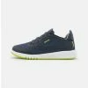 Geox AERANTER BOY - Baskets Basses - Navy/lime Green