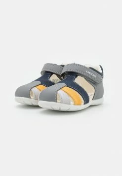 Geox ELTHAN BOY - Sandales - Grey/navy -Pas Cher Geox Boutique dea316a12e9244e28b28c41f0f9a397b