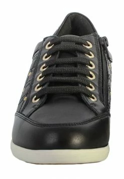 Geox BASKET MYRIA - Baskets Basses - Noir -Pas Cher Geox Boutique df46403df7db428980755f84045857ca