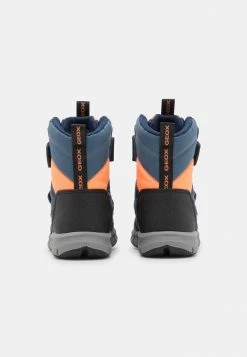 Geox J FLEXYPER BOY ABX - Bottes De Neige - Navy/fluo Orange -Pas Cher Geox Boutique dfb54f7b558e45f5ac33525344b6db8c