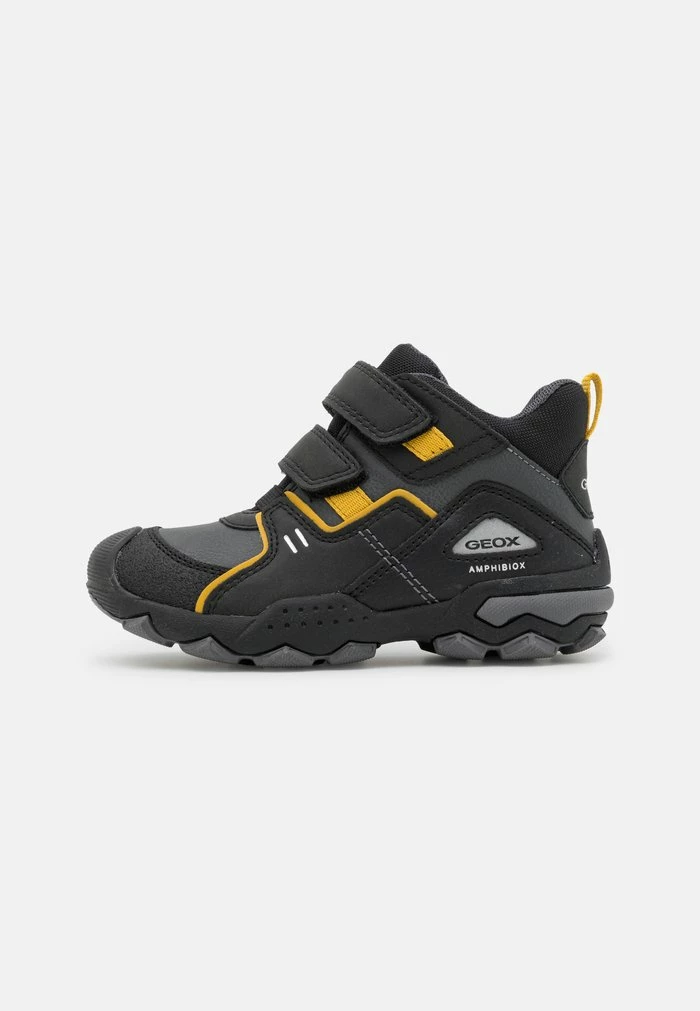 Geox BULLER BOY ABX - Bottines - Black/dark Yellow 1 Geox BULLER BOY ABX - Bottines - Black/dark Yellow
