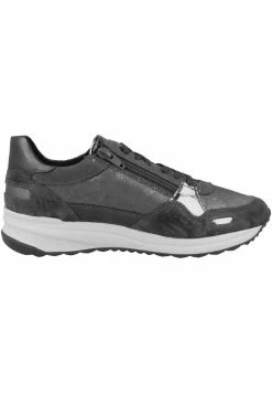 Geox D AIRELL A - Baskets Basses - Dark Grey -Pas Cher Geox Boutique e11acb0da4e44afbb91339f74c2cd092