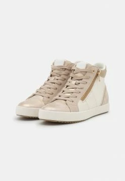 Geox BLOMIEE - Baskets Montantes - Light Gold -Pas Cher Geox Boutique e2b12d0ba0a14088884059d68cbf6ac8