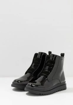 Geox GILLYJAW GIRL - Bottines à Lacets - Black -Pas Cher Geox Boutique e31def27b0b34aedaa1e1cb8a4aa4806