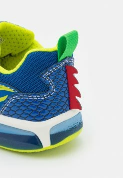 Geox INEK BOY - Baskets Basses - Royal/lime -Pas Cher Geox Boutique e43028e0435d4d1583478a2eafb0f518