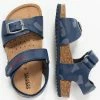 Geox GHITA BOY - Sandales - Navy/dark Navy