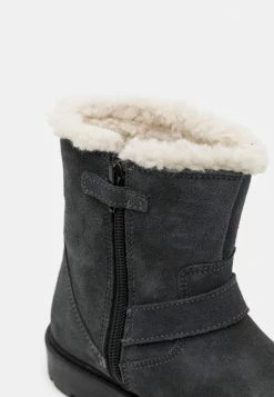 Geox SHAYLAX GIRL WPF - Bottines - Dark Grey -Pas Cher Geox Boutique e56c530a949d49f18b862b8aa3426a08