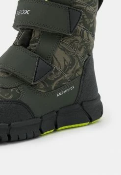 Geox FLEXYPER BOY ABX - Bottes De Neige - Mimetic/lime -Pas Cher Geox Boutique e652d0cdf22a4a8384ad71ee5f0a76c2