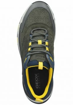 Geox Baskets Basses - Olive -Pas Cher Geox Boutique eb058172a5c94c1ba9cc71e1045fb6ba