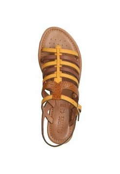 Geox SOZY - Sandales - Gelb -Pas Cher Geox Boutique ed6abd9d1bd34a63b188652e838de001