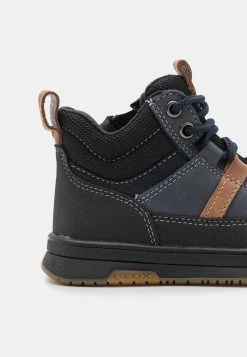 Geox ASTUTO BOY - Bottines à Lacets - Navy/black -Pas Cher Geox Boutique ee6060a5ccb04a378d516e51106b7b1a