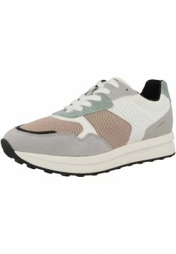 Geox D RUNNTIX B - Baskets Basses - Dark Skin Light Grey -Pas Cher Geox Boutique efe7afb989a54ff6bd31172a9bfc1b34