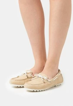 Geox LEELYAN - Mocassins - Sand/white