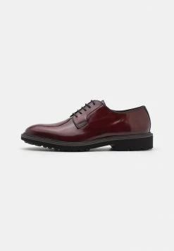 Geox CANNAREGIO - Derbies - Dark Burgundy