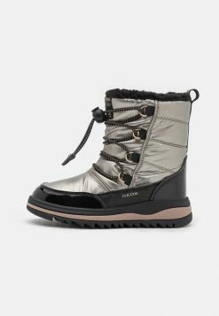 Geox ADELHIDE GIRL ABX - Bottes De Neige - Dark Gold/black