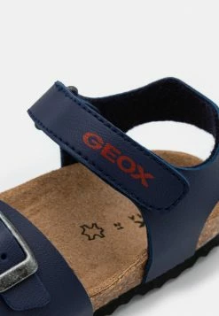 Geox CHALKI BOY - Sandales - Navy/dark Red -Pas Cher Geox Boutique f2cef0253d5d42a78d2afcf59b4cd872