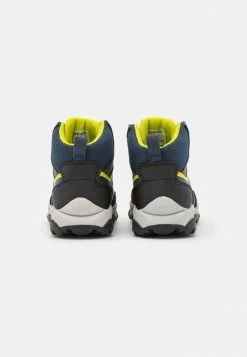 Geox MAGNETAR BOY WPF - Bottines à Lacets - Dark Grey/lime -Pas Cher Geox Boutique f323ccef52cd434683321afde66de55a