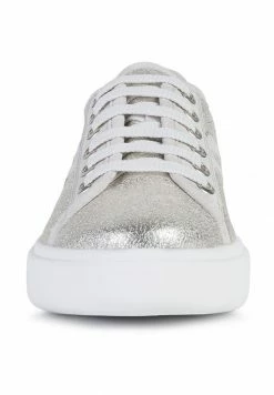 Geox OTTAYA - Baskets Basses - Silver/off Wht -Pas Cher Geox Boutique f3638d23ad02469e8fe71c1affcfbf81