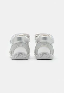 Geox EACH GIRL - Sandales - White/silver -Pas Cher Geox Boutique f3e27dfb60ad4e5283791ed637aba9a4