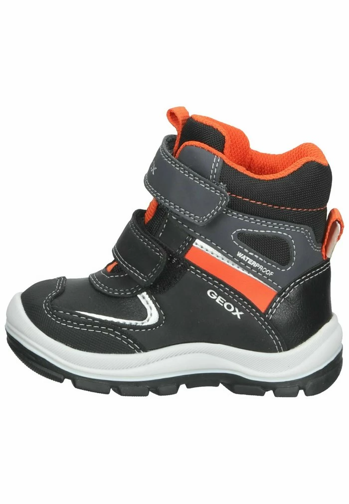 Geox Boots à Talons - Black/orange 1 Geox Boots à Talons - Black/orange