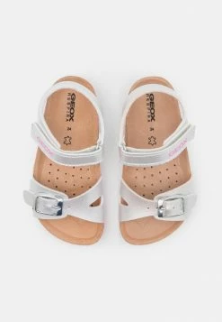 Geox ADRIEL GIRL - Sandales - Silver -Pas Cher Geox Boutique f560deeff4704baa854a80026ce94db4