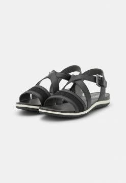 Geox VEGA - Sandales - Black -Pas Cher Geox Boutique f6396cab0b044c01ae49e218972003ff