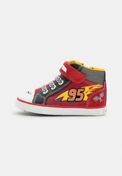 Geox DISNEY CARS KILWI BOY - Baskets Montantes - Red/black