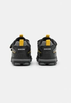 Geox BULLER BOY ABX - Chaussures à Scratch - Black/dark Yellow -Pas Cher Geox Boutique f744c2295cd64e26bee451b9a219c445