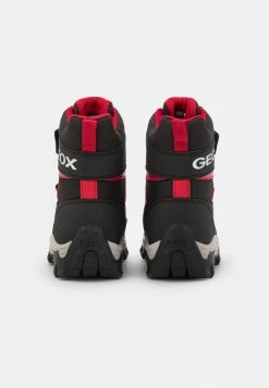 Geox HIMALAYA BOY WPF - Bottes De Neige - Black/red -Pas Cher Geox Boutique f7670630b1744b68a926c9555a10e6a9