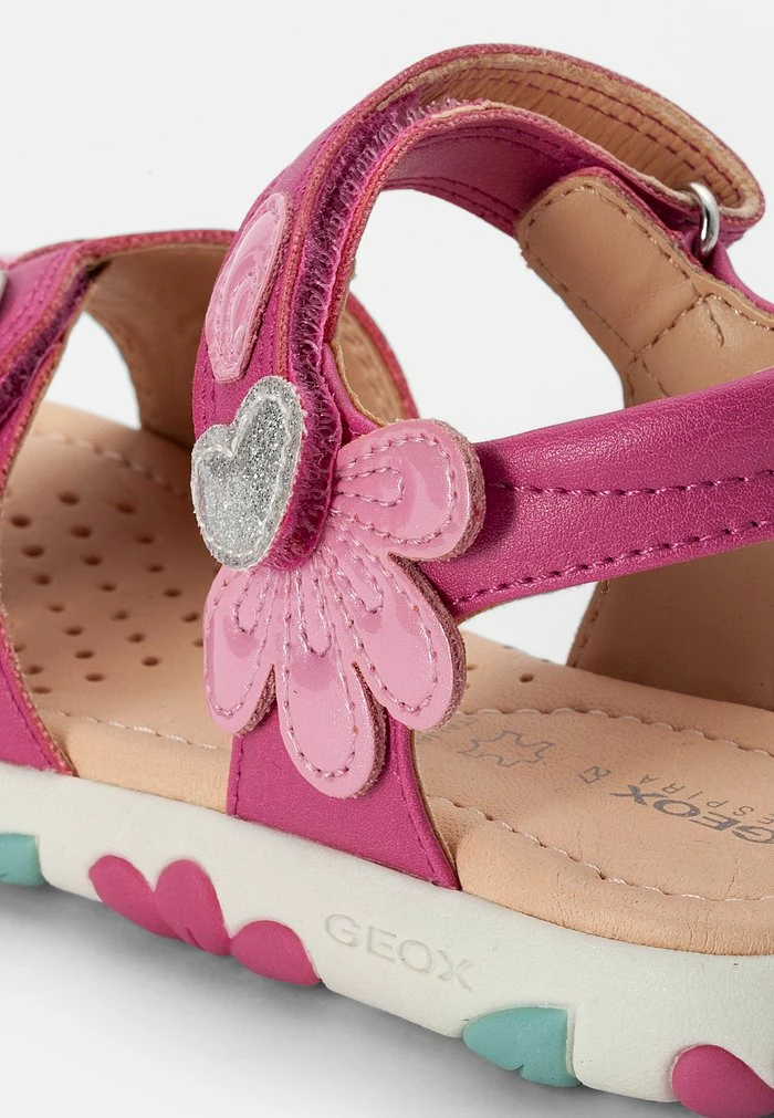 Geox SANDAL HAITI GIRL - Sandales - Fuchsia/dark Pink 6 Geox SANDAL HAITI GIRL - Sandales - Fuchsia/dark Pink – Image 6