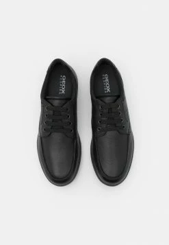 Geox LEITAN - Chaussures à Lacets - Black -Pas Cher Geox Boutique f83fff25515d418cac8754a0e18bded4