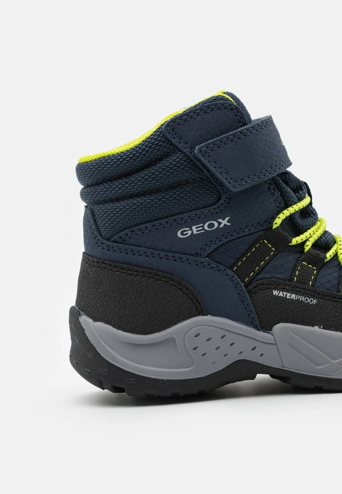 Geox SENTIERO BOY WPF - Bottes De Neige - Navy/lime 6 Geox SENTIERO BOY WPF - Bottes De Neige - Navy/lime – Image 6